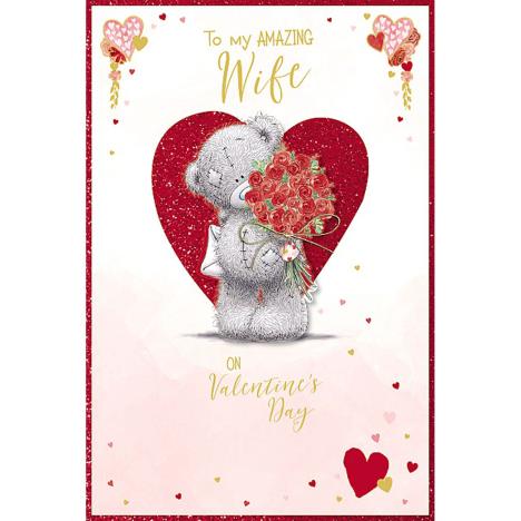 Amazing Wife Handmade Me to You Bear Valentine's Day Card £2.39